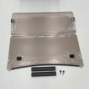 GOLF CART WINDSHIELD FOR YAMAHA DRIVE 2. STRONG 4MM ACRYLIC. 2 PIECE FOLD DOWN. - Picture 1 of 2