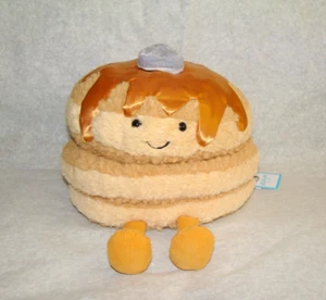 Jellycat Amuseables Fran Pancakes Plush Toy Food NWT - Authentic ! Rare sold out - Picture 1 of 4