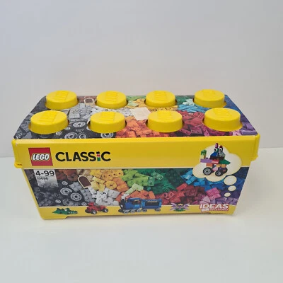 LEGO 10696 Classic Medium Creative Brick Box, Toy Storage, Colourful Bricks New - Image 1 of 4