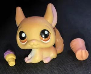 Authentische Littlest Pet Shop LPS Chinchilla braune Augen magnetisch kostenloser Versand - Bild 1 von 6