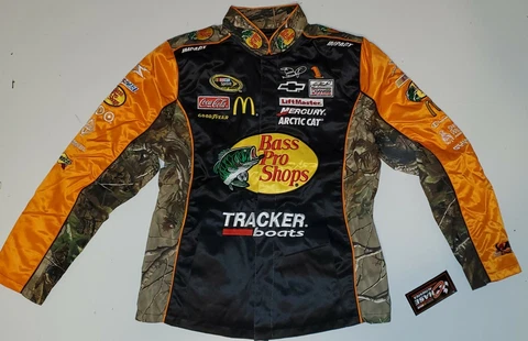 Jamie McMurray #1 Earnhardt Ganassi Bass Pro Shops Nascar Womens XL Jacket NWTs Cover