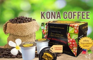 🌺HUALALAI ESTATE 100%KONA COFFEE Hawaii Isles12 K-Cups Single Serve pod Keurig - Picture 1 of 4