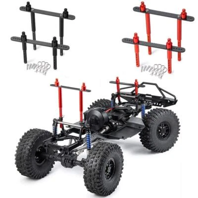 1 juego de soportes de poste de carrocería RC-Hub columna de carcasa delantera y trasera de metal para 110 axiales... Foto 1 de 4