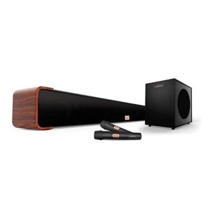 Carvaan Saregama Musicbar Karaoke CBWK121, 120W 2.1 Channel Soundbar, Karao - Picture 1 of 6