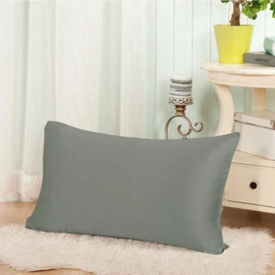 Bedding Pillowcase Pure Mulberry Silk Pillow Cover Allergy Free Silk Pillowcases - Image 1 of 4