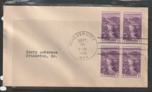 1935 Boulder Dam U.S. First Day of Issue   Scott # 774  @ - Picture 1 of 1