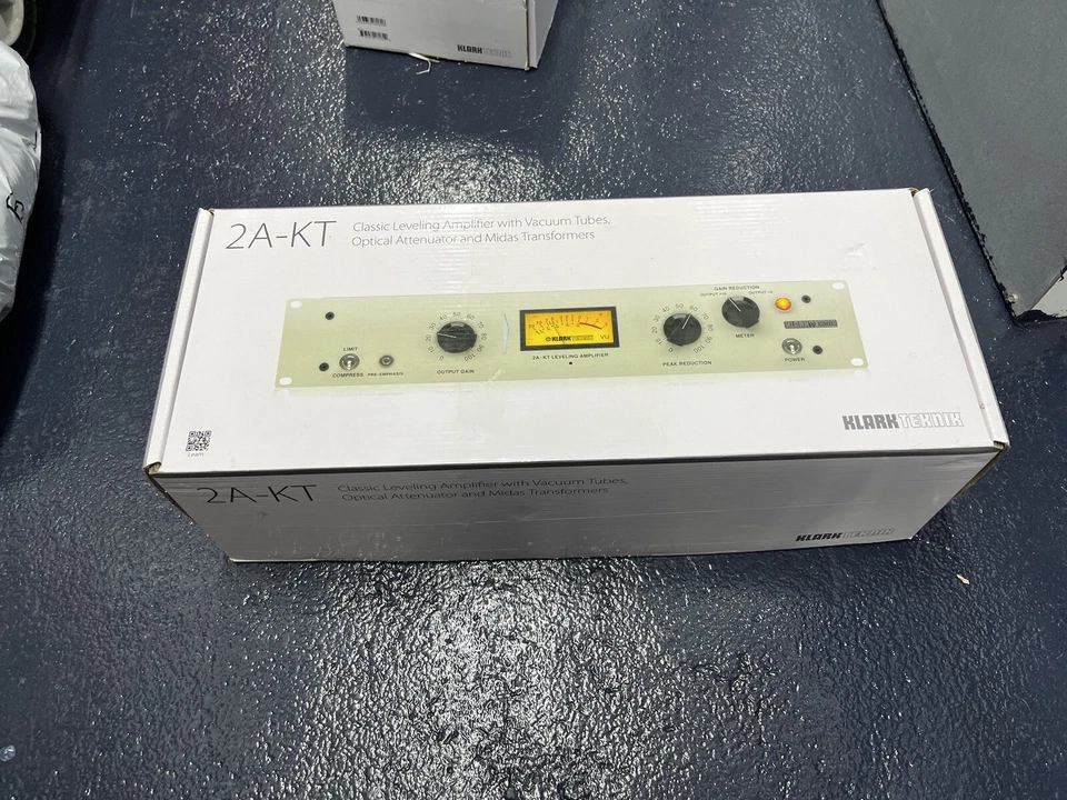 RETAIL BOX ONLY!  For KLARK TEKNIK KT-2A Leveling Amplifier and Compressor - Image 1 of 4