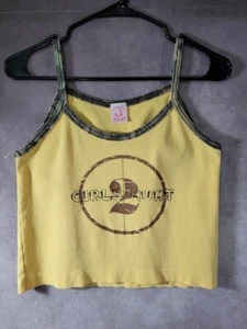 Y2K Girls Hunt 2 Buck Girl Apparel Browning Tank Top Medium - Picture 1 of 11