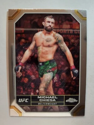 2024 Topps Chrome UFC - #137 MICHAEL CHIESA - Image 1 of 2