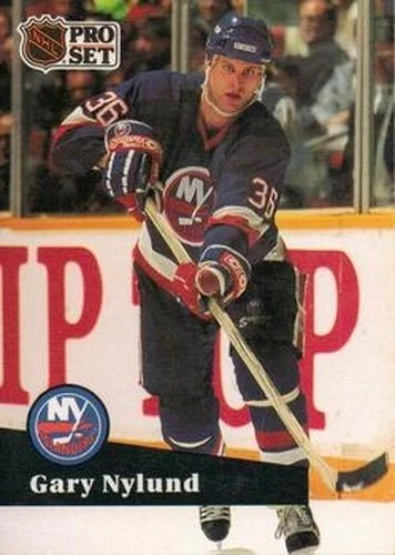 #150 Gary Nylund - 1991-92 Pro Set Hockey - Image 1 of 1