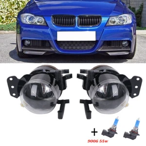 For BMW E60 E61 5 Series E63 E64 E90 Front Bumper Fog Light Lamp Housing w/ Bulb - Picture 1 of 11