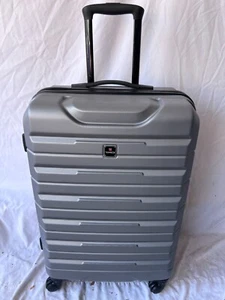 Tag Gateway 24'' Hard Case Spinner Suitcase Luggage Medium Check In Silver - Picture 1 of 7