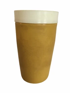 Royal Satin Therm-O-Ware Trinkbecher Thermobecher Ernte Gold Mid Century - Bild 1 von 3