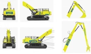 CONRAD # 2923 2923/02 CASE ED1200 CX800 CX 800 DEMOLTION EXCAVATOR VITALI 1:50 - Picture 1 of 7