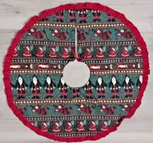 Debbie Mumm 24" Volkskunst Baum Rock Weihnachtsmann Mama das Wort - Bild 1 von 7