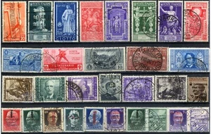 Regno - R.S.I. - Luogotenenza 1900/1945 - 85 pezzi usati (m2888) - Picture 1 of 3