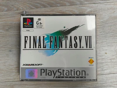 Final Fantasy VII 7 PlayStation PS1 game - Image 1 of 4