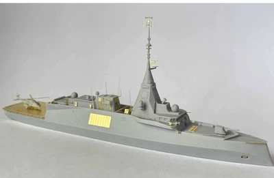 Kit modellino Fregata francese FDI FS Amiral Ronarch 1/700 Resina Kit - Immagine 1 di 4