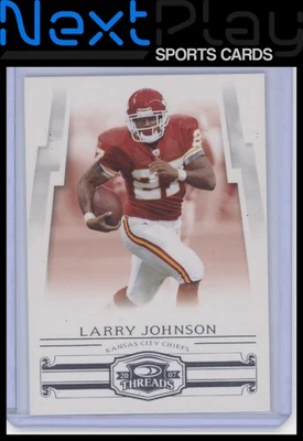 2007 Donruss Threads #21 – Larry Johnson | - Image 1 of 2