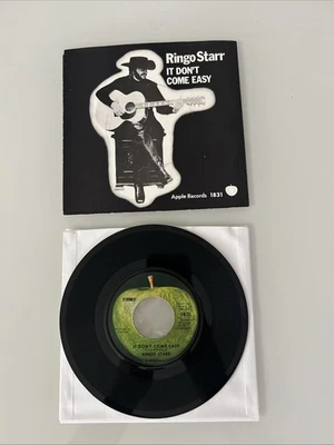 RINGO STARR It Don't Come Easy/Early 1970---- 45/Picture Sleeve APPLE 1831 - Image 1 of 4