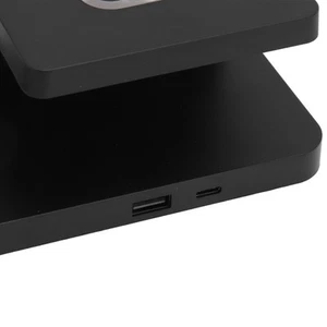 3 In 1 Wireless Charger With LED Clock Display 4 Le-vels Brightness 15W Wirel FY - Zdjęcie 1 z 22
