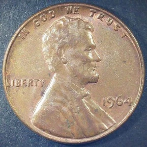 1964-P Lincoln Cent-DDR, FS-801 (A214) - Picture 1 of 9