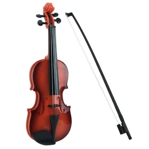 Violin Toy Creative Musical Kids Beginner Toddler Child Fake Small - Picture 1 of 12