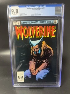 Wolverine Limited Series #3 CGC 9.8 HTF High Grade RARE Black Cover KEY ๐ - Picture 1 of 4
