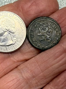 Very Nice 1618 Philip III Milled Coin REAL Spanish 4 Maravedi #2-Q - Picture 1 of 3