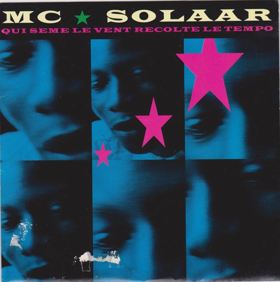 MC SOLAAR QUI SEME LE VENT RECOLTE LE TEMPO FRENCH 45 SINGLE - Photo 1/1