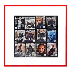 Lot ⚔️Entertainment Weekly Game🛡️Over of Thrones 2017 10🗡️16 Cover Set+2 Other - Picture 1 of 24