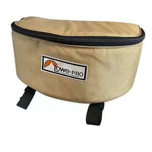 Lowepro Vintage Belt Pack Beige Bag Lumbar Waist Camera Gear Padded Adjustable - Picture 1 of 9