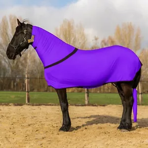 Premium Caballo Sleazy Cuerpo Completo Slicker con Cremallera Completa y Hoja de Cuidado Sin Rostro - Imagen 1 de 17