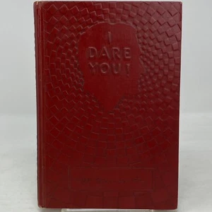 Vtg 1948 I DARE YOU William H. Danforth Red Leather Cover w/ Insert - Bild 1 von 7