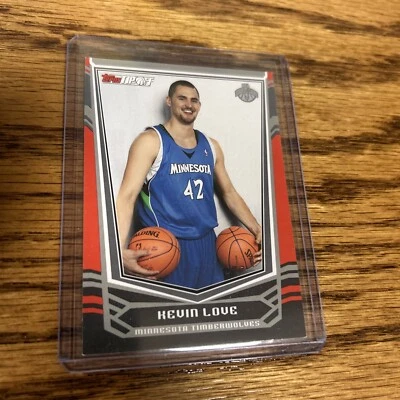 2008-09 Topps Tipoff Kevin Love SP Red Rookie #115 RC /2008 Cavaliers Heat UCLA - Image 1 of 2