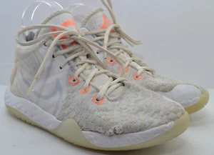 Nike KD Trey 5 VIII 'White Total Orange' CT1425-102 Kid's Shoes Sneakers Size 6Y - Picture 1 of 14