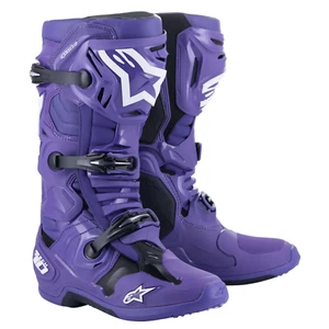 Alpinestars Tech 10 MX Boots - Ultraviolet Purple/Black - Size 7 - Picture 1 of 7