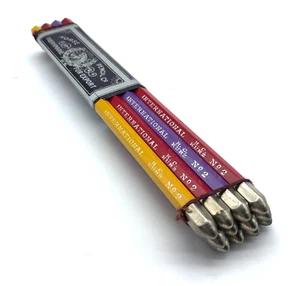 Alte H.C. Kurz No.2 International, Horse pencil Co. - 12 Stück Bleistift antik - Picture 1 of 9