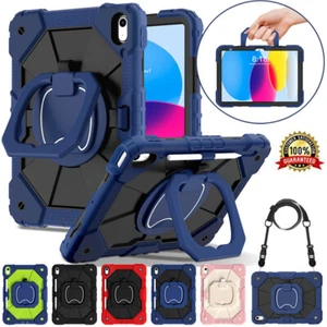 For iPad 5/ 6th 7th 8th 9th 10th 11th Gen & A16 Model 2025 Shockproof Stand Case - Picture 1 of 20