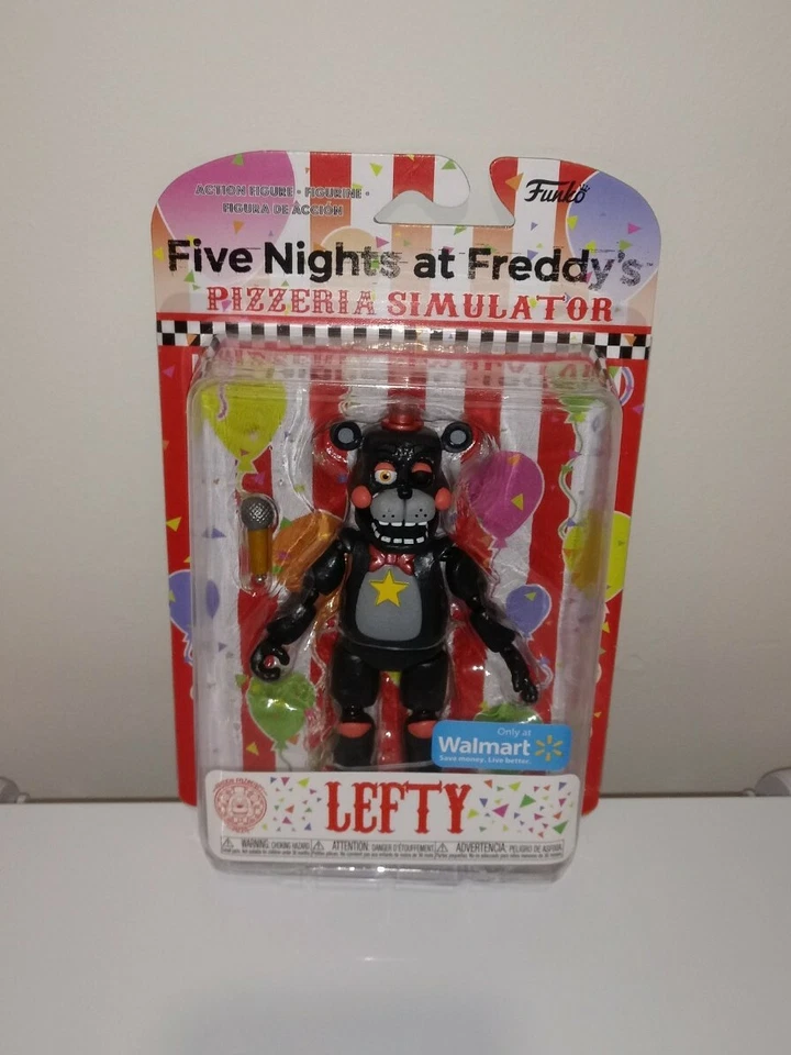 Five Nights at Freddy's FNAF Lefty Action Figure Walmart Exclusive Pizzeria New - Image 1 of 1