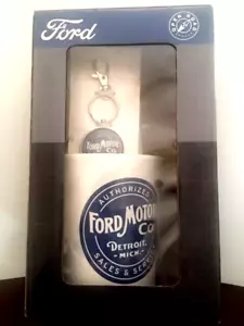 Original FORD Licened Open Road Mug & Keychain Gift Set - Picture 1 of 10