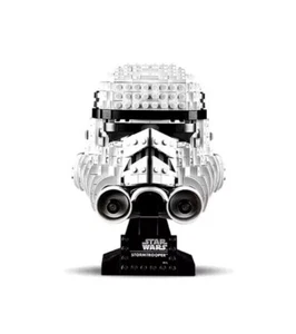 MOC REPLICA Stormtrooper Helmet Star Wars 75276 Building Bricks 647pcs (NOTLEGO) - Picture 1 of 6