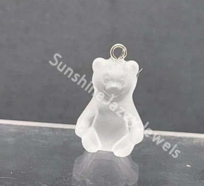 Swarovski Crystal 20mm Bear 6553/4 Bead/ Pendant; 4 Colors - Image 1 of 2