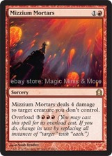 Return to Ravnica ~ MIZZIUM MORTARS rare Magic the Gathering card