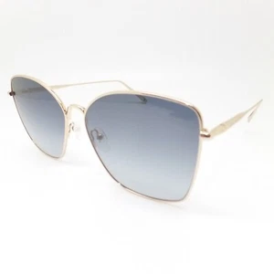 Gafas de sol Longchamp LO117S 722 doradas degradadas negras grises nuevas auténticas - Imagen 1 de 3