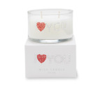 Primal Elements I Heart You 9.5 oz Wish Candle NEW