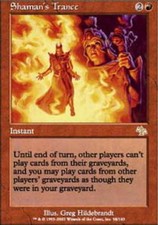 MTG magic cards 1x x1 Light Play, English Shaman's Trance Judgment