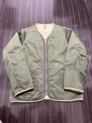 Visvim Iris Liner Jkt Vintage size 1 S Nylon color Khaki USED - Image 1 of 3