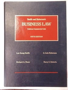 Smith and Roberson s Business law Uniform commercial code Fifth Edition - Imagen 1 de 1