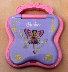 BARBIE MARIPOSA LITTLE LEARNING INTERACTIVE LAPTOP by OREGON SCIENTIFIC MATTEL - Picture 1 of 3